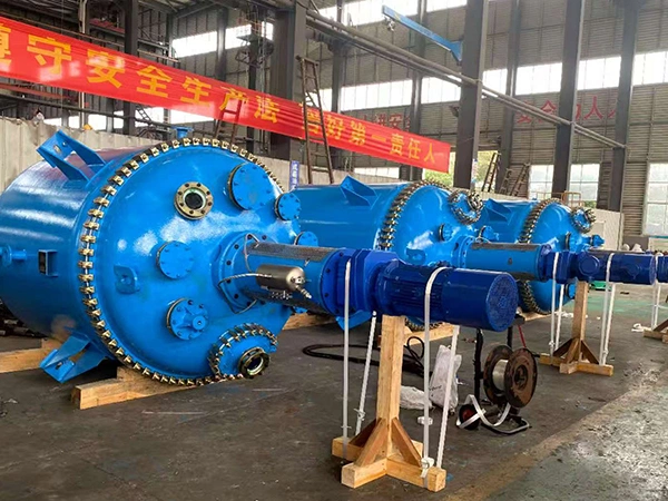 Эмалированный реактор открытого типа