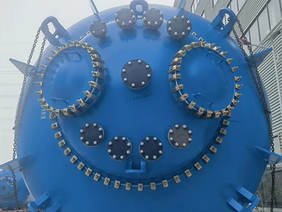 Эмалированный реактор закрытого типа