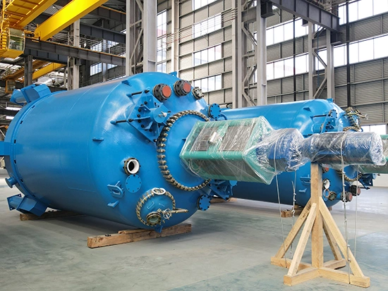 Эмалированный реактор закрытого типа