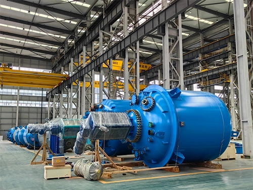 Эмалированный реактор закрытого типа