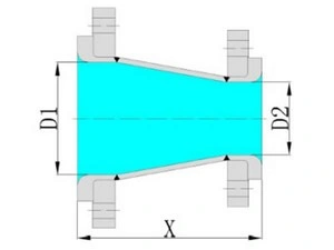 Эмалированный переходник (редуктор)