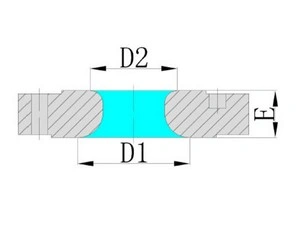 Эмалированный переходной фланец