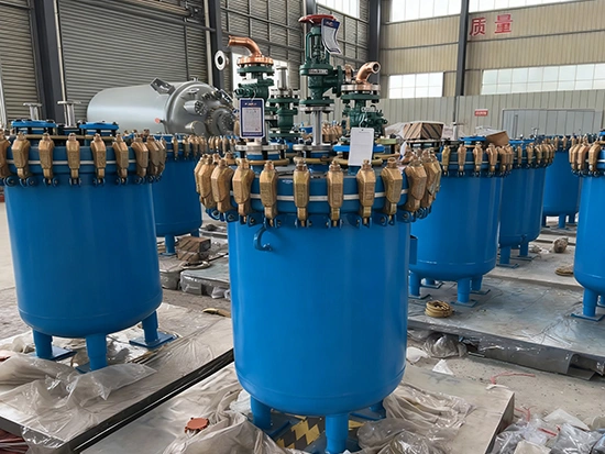 Вертикальный эмалированный сборник открытого типа