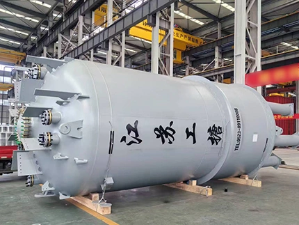 Вертикальный эмалированный сборник закрытого типа