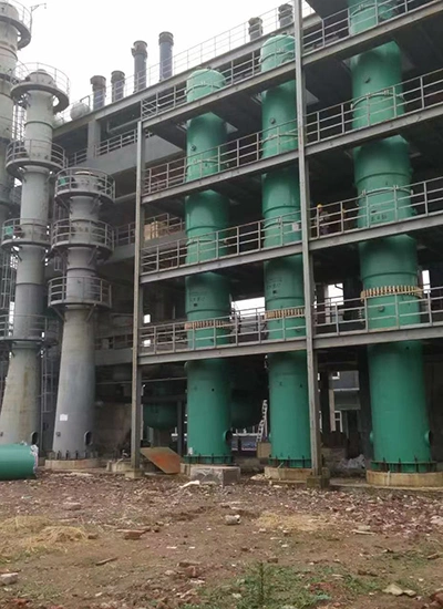 Эмалированные колонны в работе на объектах заказчиков