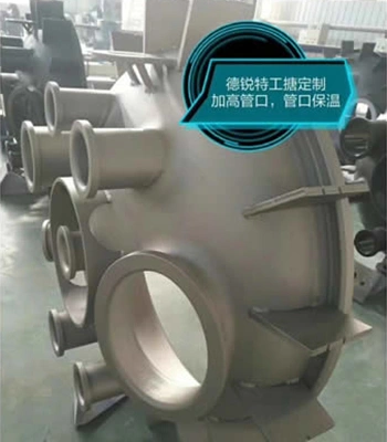 Крышка с увеличенной высотой патрубка