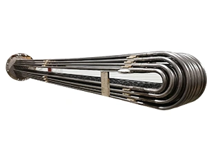 Теплообменник с U-образными трубами (материал: тантал)