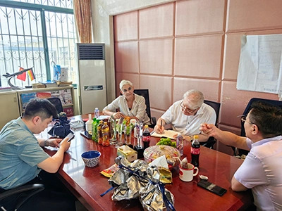 Обмен техническими знаниями с немецким клиентом