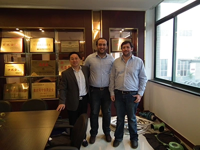 Клиенты с Ближнего Востока посещают наши объекты