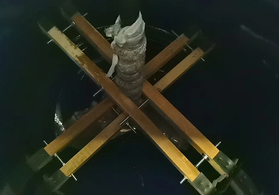 Монтаж мешалки