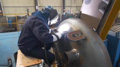 Ручная сварка штуцеров