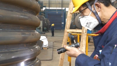 Визуальная проверка сварных швов