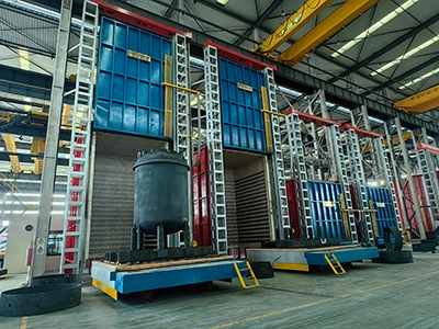 Вертикальная печь для обжига эмали 30 м³