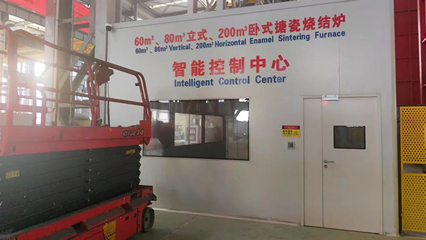 Вертикальные печи для обжига эмали 60 м³, 80 м³